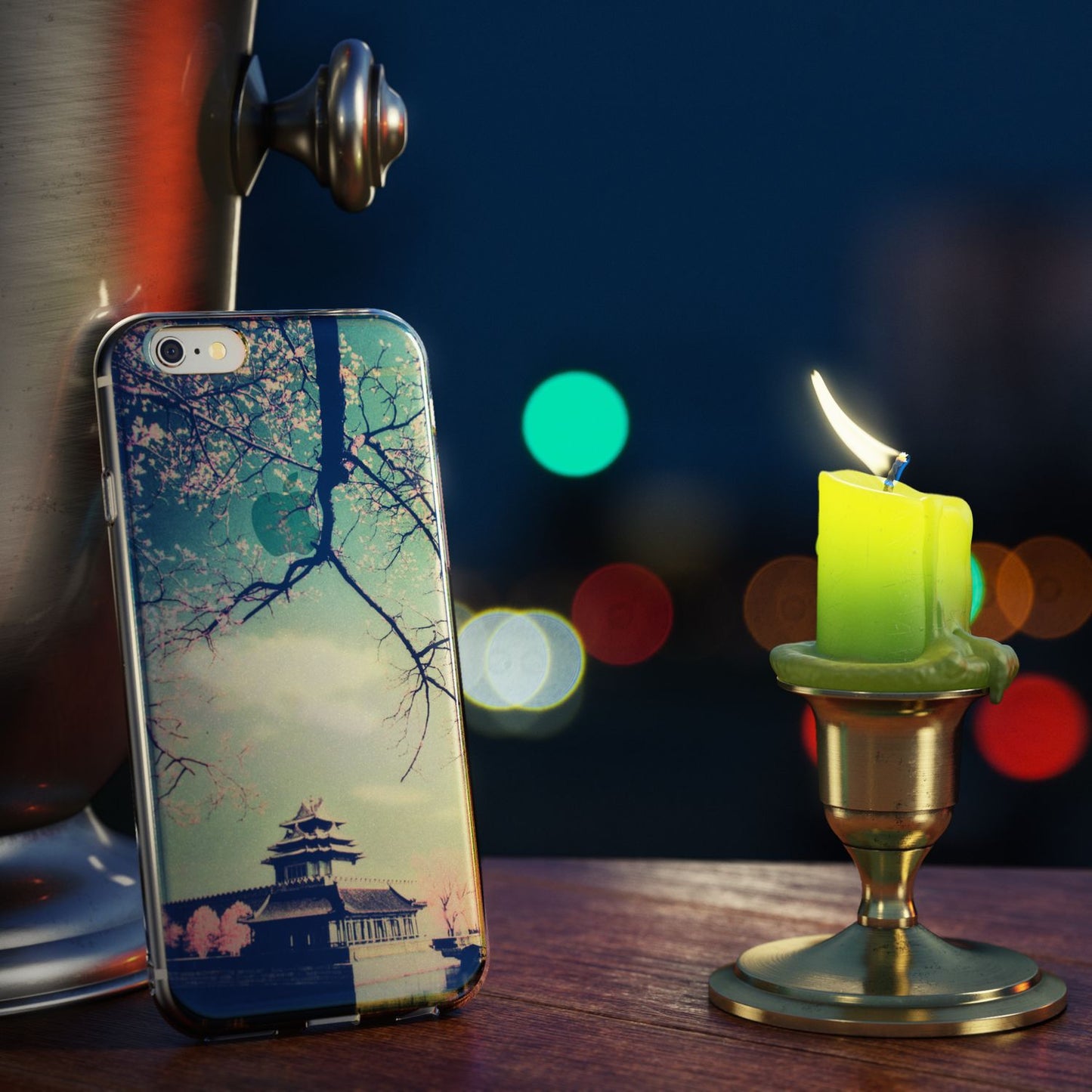 Apple iPhone 6 6S 3D Glitter Silicone Case Cover by NALIA