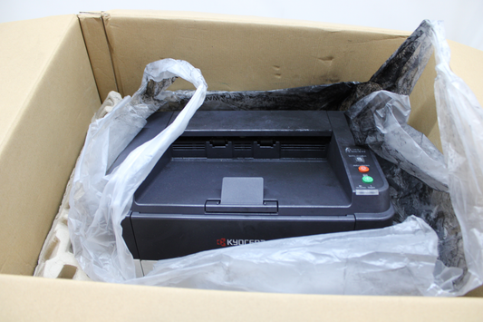 Kyocera FS-1061DN svart-hvítur leysirprentari, A4, 25 bls./mín., 1800 x 600 dpi, gallaður.