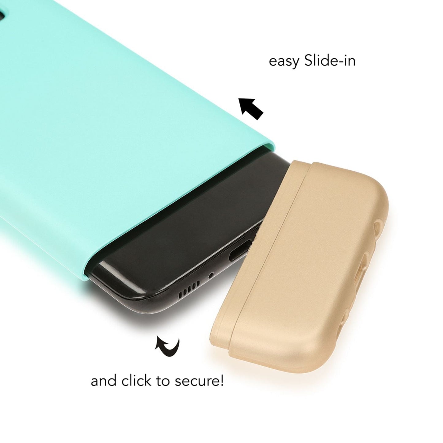 Samsung Galaxy S8 Plus símahulstur frá NALIA, hart hulstur fyrir matt stuðaravörn