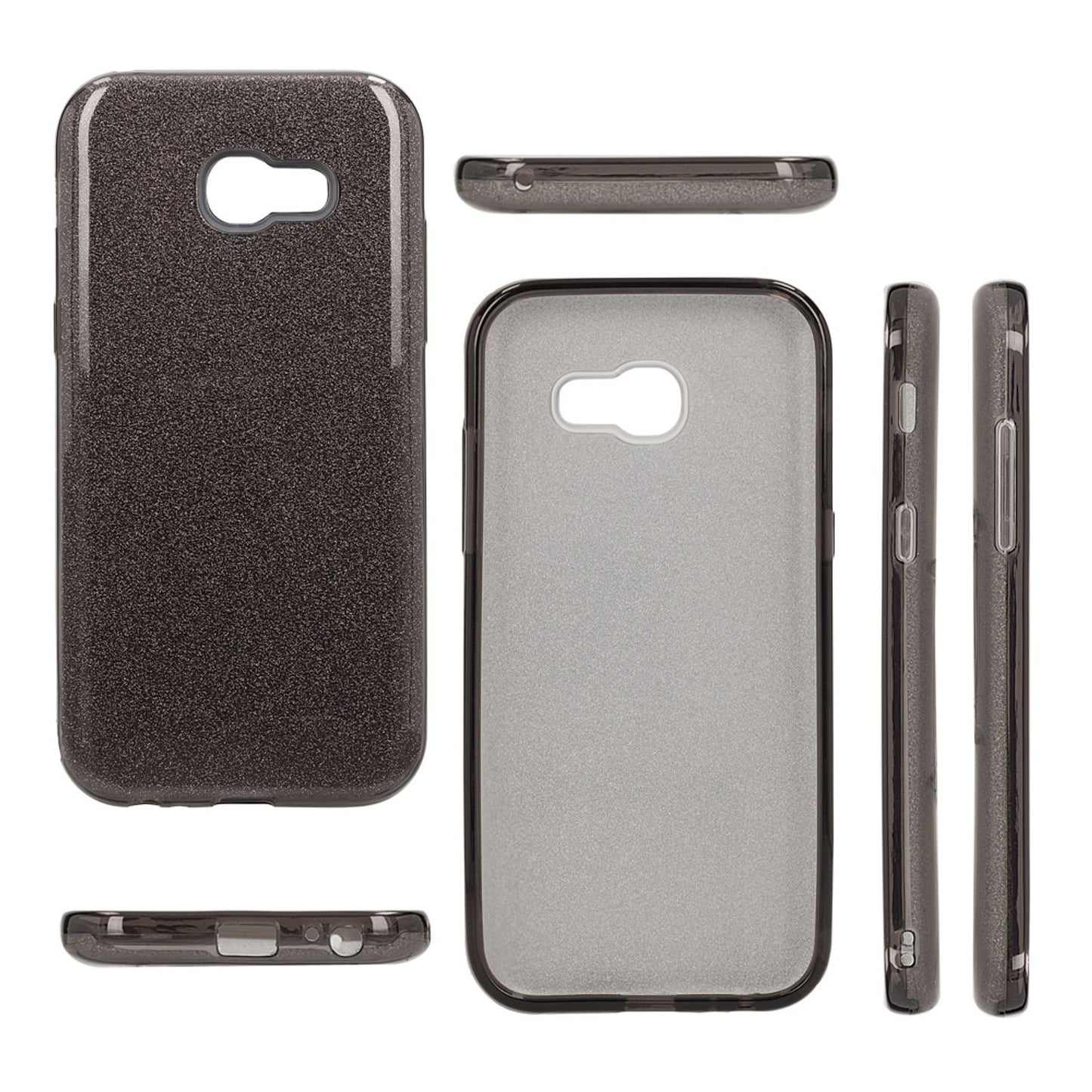 Samsung Galaxy A5 2017 símahulstur frá NALIA, glitrandi sílikon hulstur með vernd