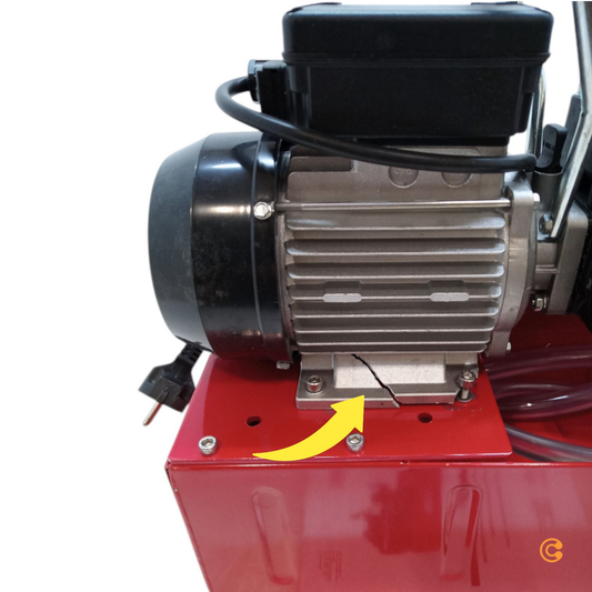 Rafmagnsþrýstingsprófunardæla af B-gráðu KS Tools 9023004 Pípulagnaverkfæri Handverkfæri Þrýstingur