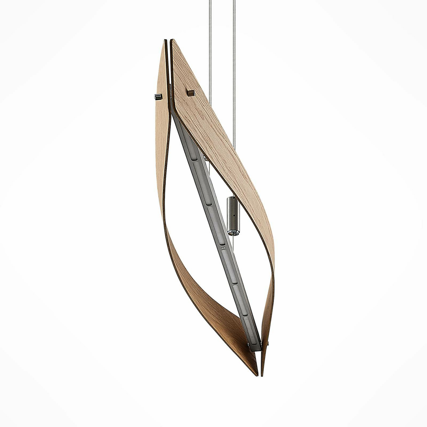 B-Ware Lindby Beazina Led Hängeleuchte Deckenlampe Pendelleuchte Eichenholz Led 29 W19