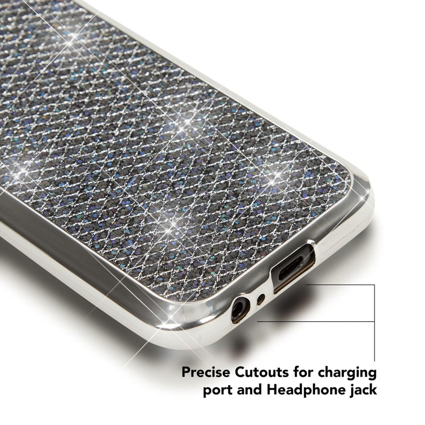 Samsung Galaxy A5 2017 Case, Phone Case by NALIA, Glitter Protective Case