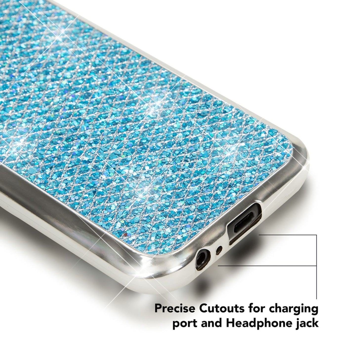 Samsung Galaxy A5 2017 Case, Phone Case by NALIA, Glitter Protective Case