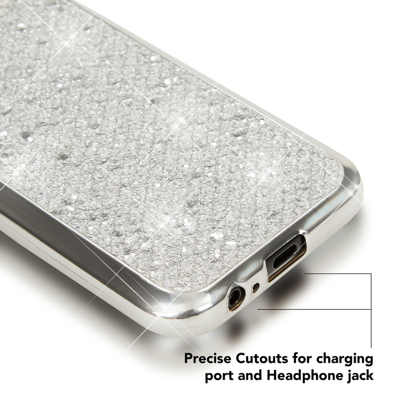 Samsung Galaxy A5 2017 Case, Phone Case by NALIA, Glitter Protective Case