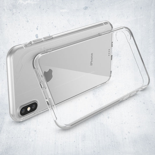 NALIA Hülle für Apple iPhone X XS, Slim Handy Schutz Case Silikon Cover Bumper