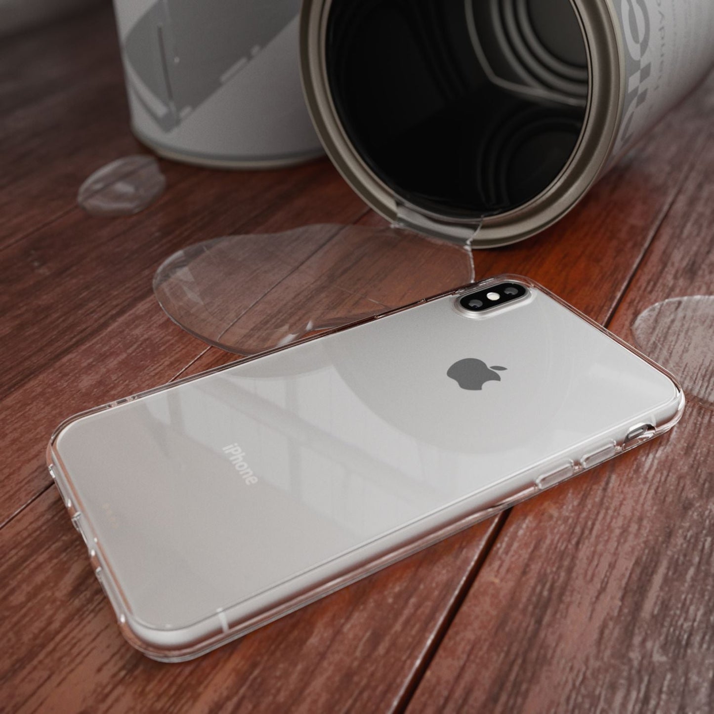 NALIA Hülle für Apple iPhone X XS, Slim Handy Schutz Case Silikon Cover Bumper