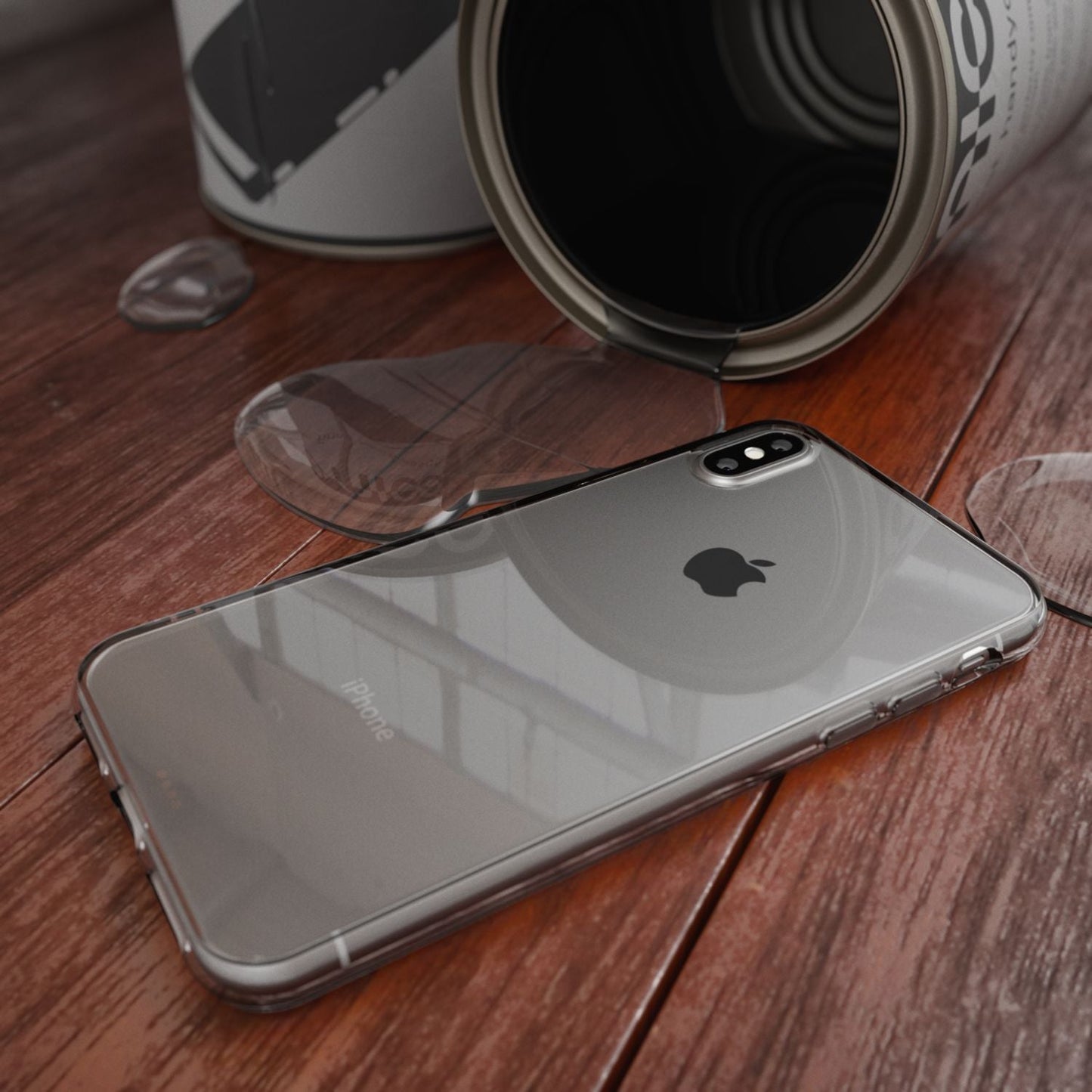 NALIA Hülle für Apple iPhone X XS, Slim Handy Schutz Case Silikon Cover Bumper