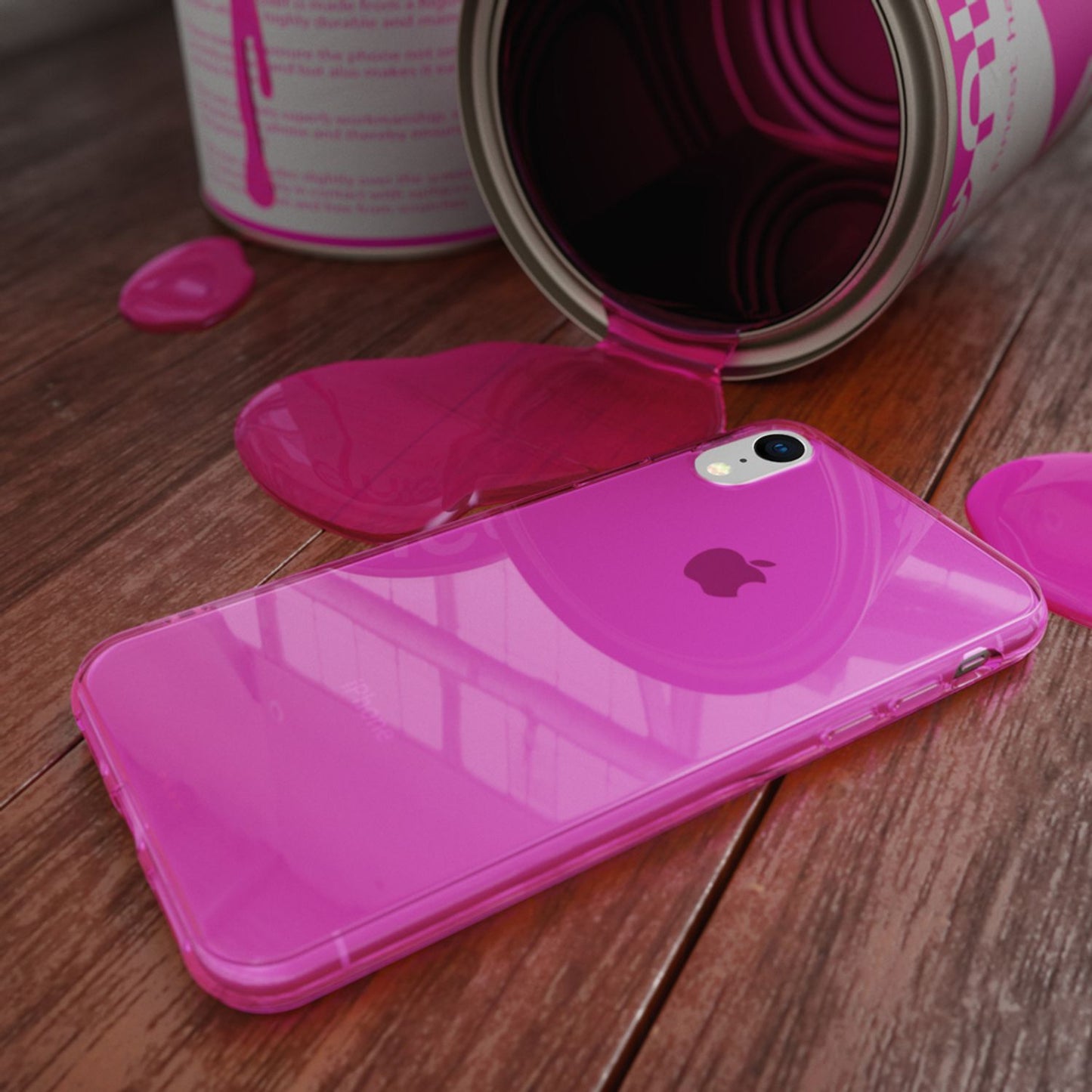 NALIA Phone Case for iPhone XR, Ultra-Slim Silicone Case Cover Crystal Clear Case