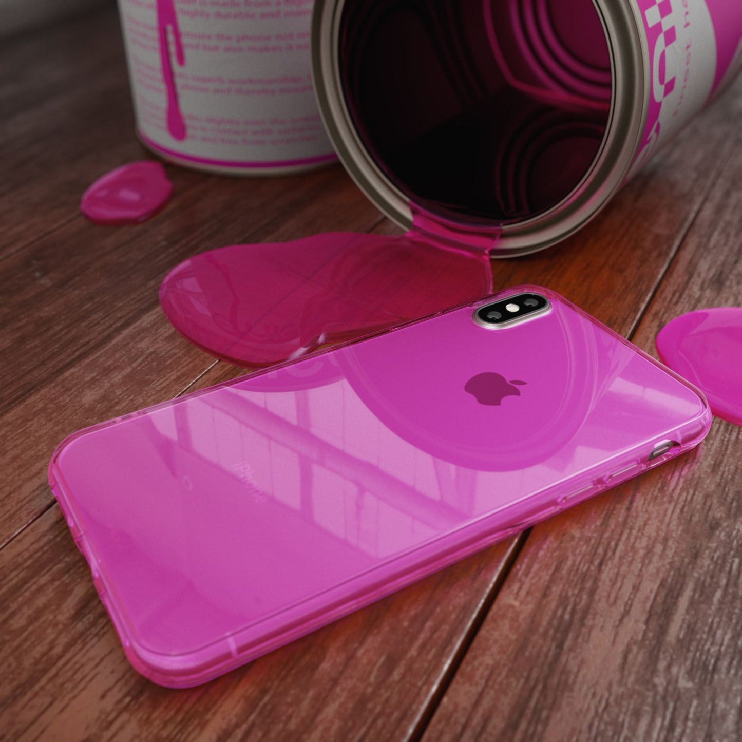 NALIA Hülle für Apple iPhone X XS, Slim Handy Schutz Case Silikon Cover Bumper