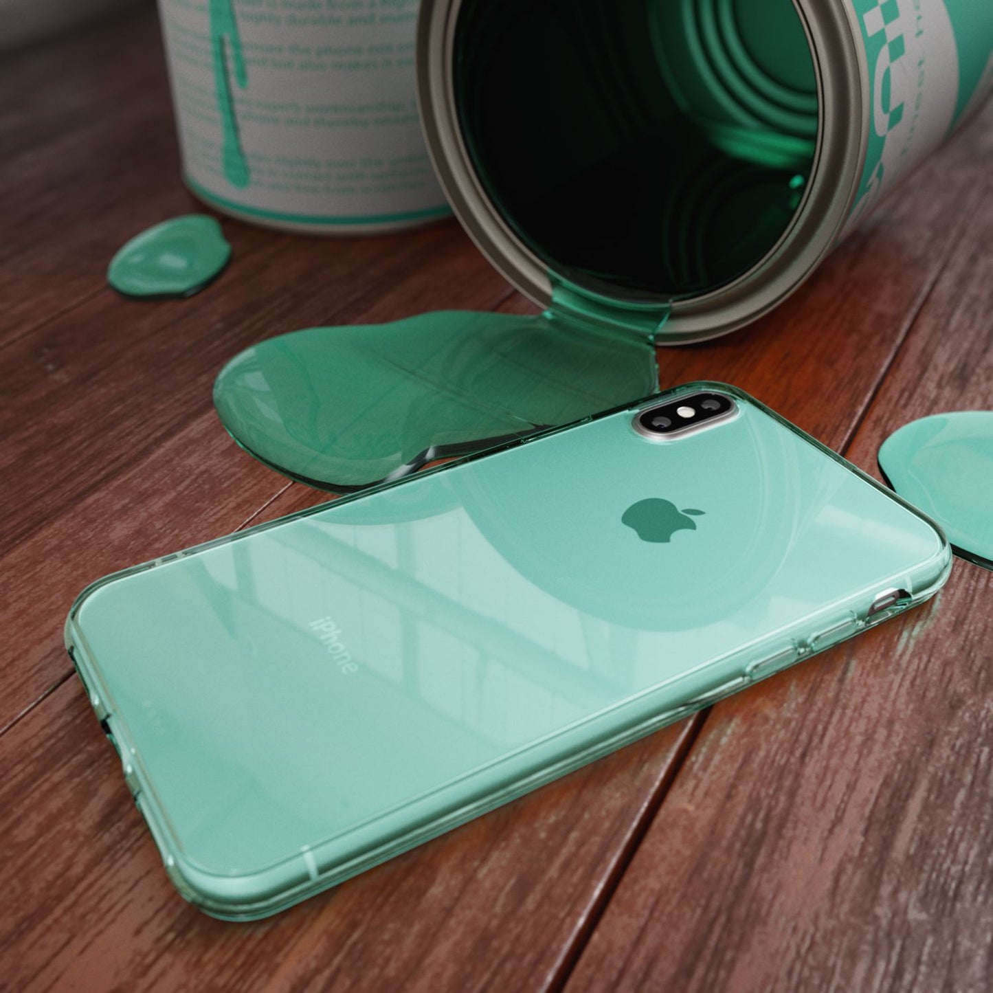 NALIA Hülle für Apple iPhone X XS, Slim Handy Schutz Case Silikon Cover Bumper