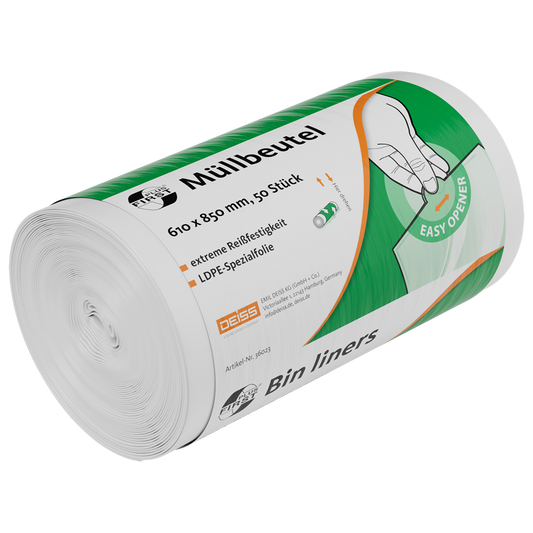 DEISS 36023 - 610x850 mm weiss | Packung (50 Stück)