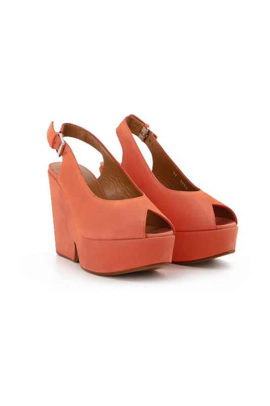 Dylan9 Sandals - Clergerie - Orange - Leather