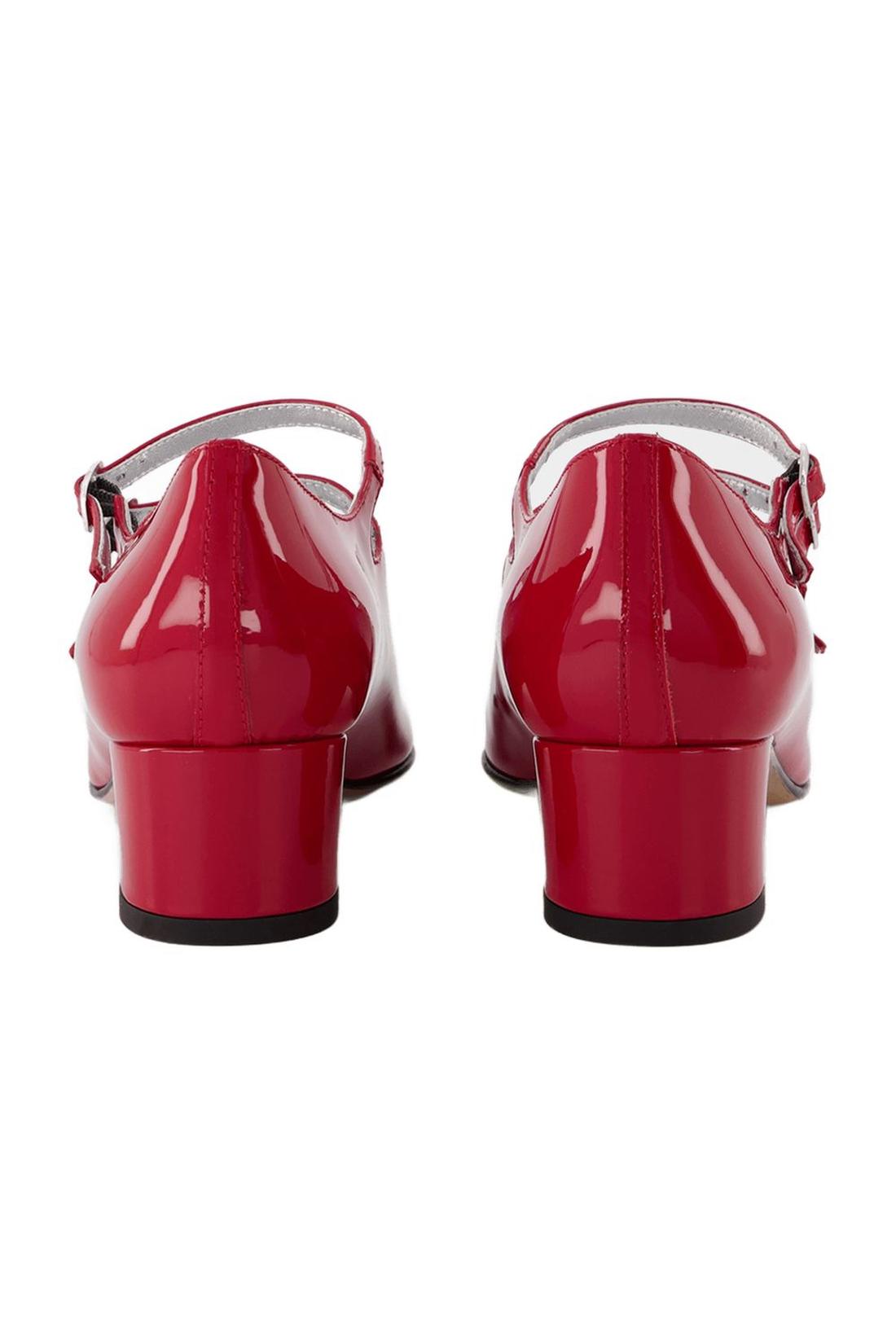 Pumps Kina aus Lackleder in rot