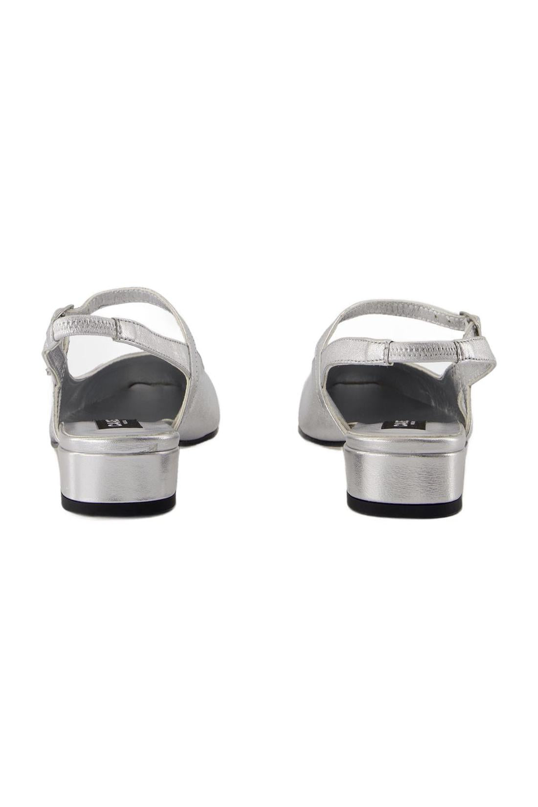 Sling Back Oceano - Carel - Leder - Silber