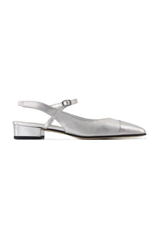 Sling Back Oceano - Carel - Leder - Silber