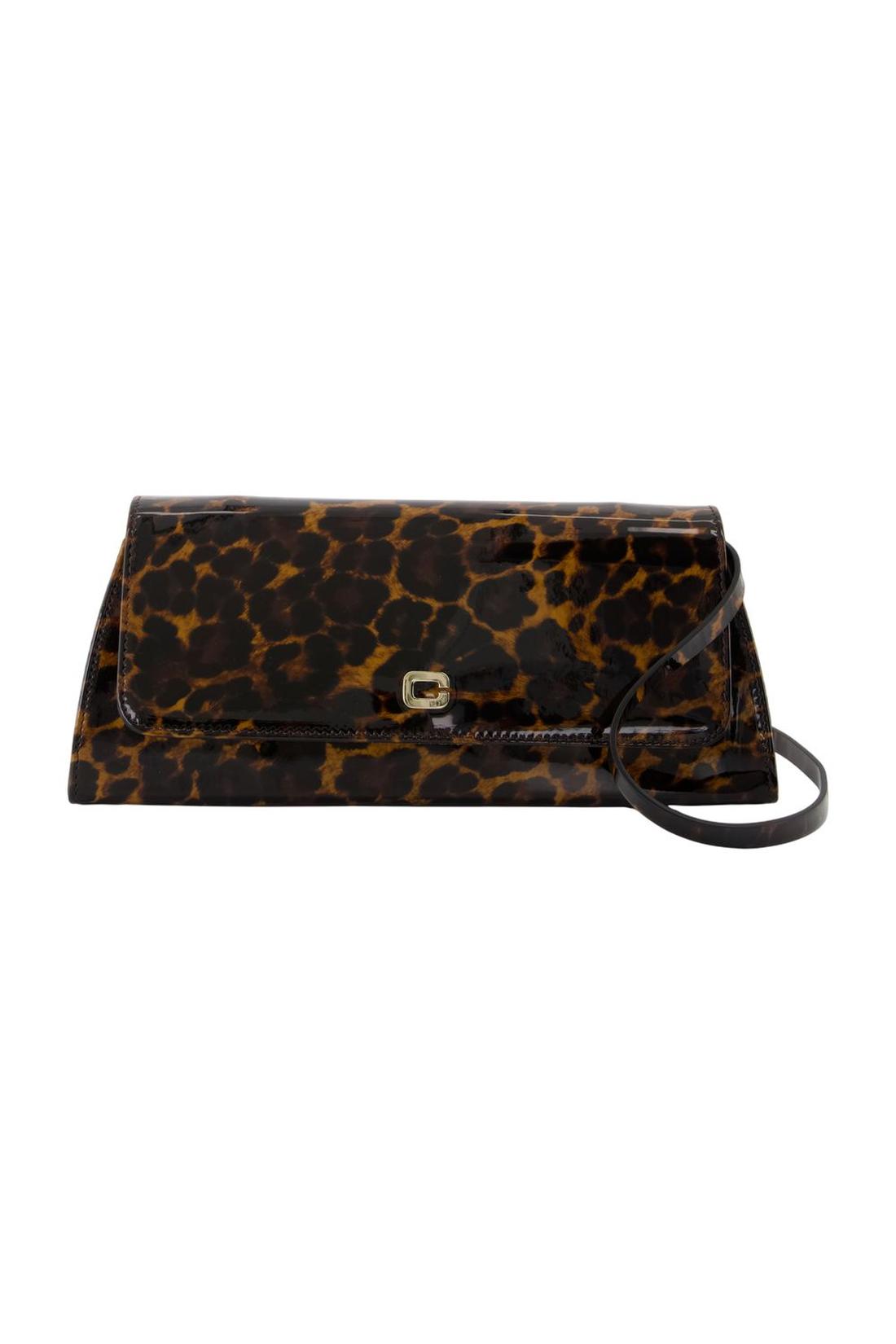 Madeleine Schultertasche - Carel - Leder - Leopard