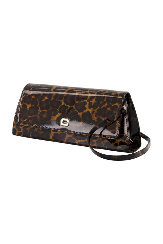Madeleine Schultertasche - Carel - Leder - Leopard