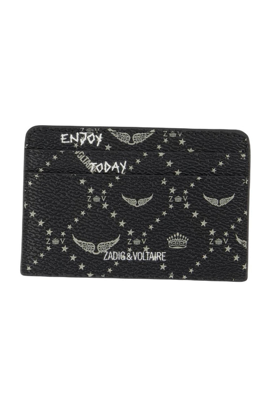 Zv Pass Monogramm Kartenhalter - Zadig & Voltaire - Synthetik - Schwarz