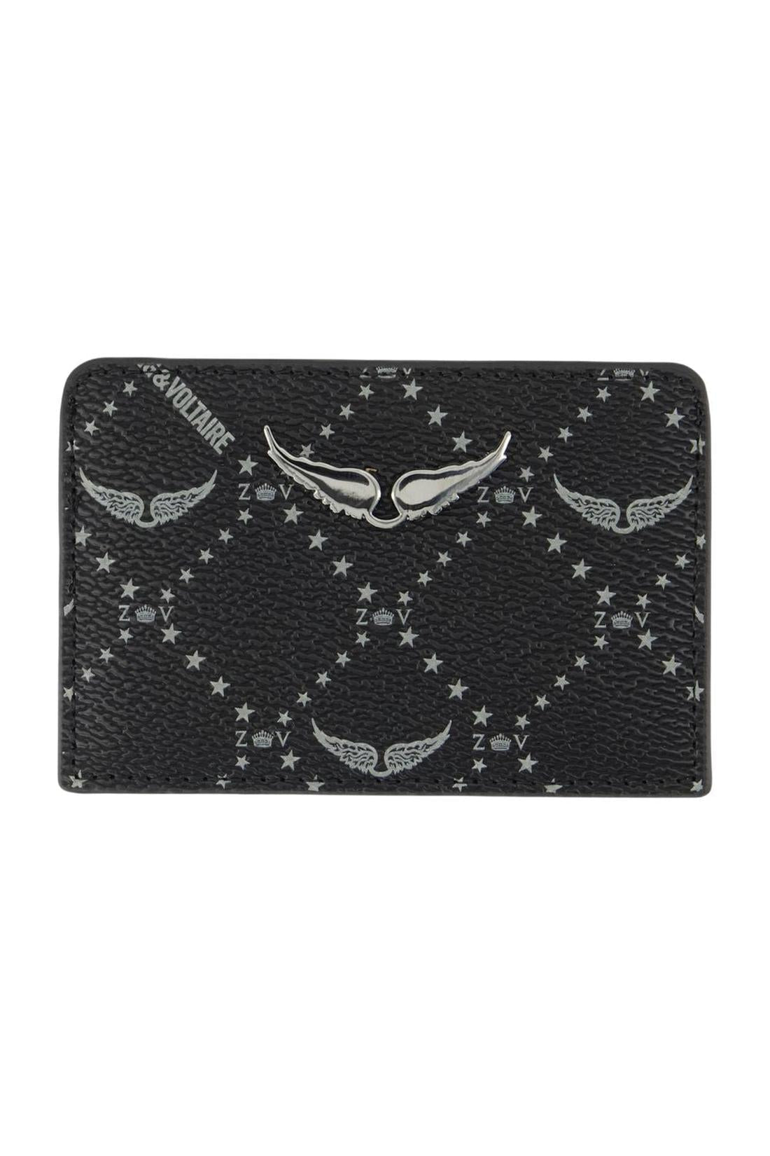 Zv Pass Monogramm Kartenhalter - Zadig & Voltaire - Synthetik - Schwarz