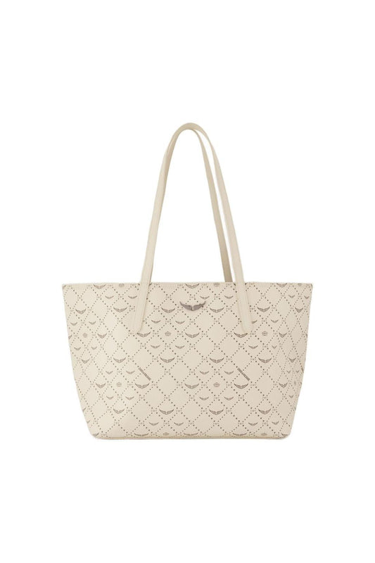 Cabas Z Shopper Monogram - Zadig & Voltaire - Synthetik - Weiß