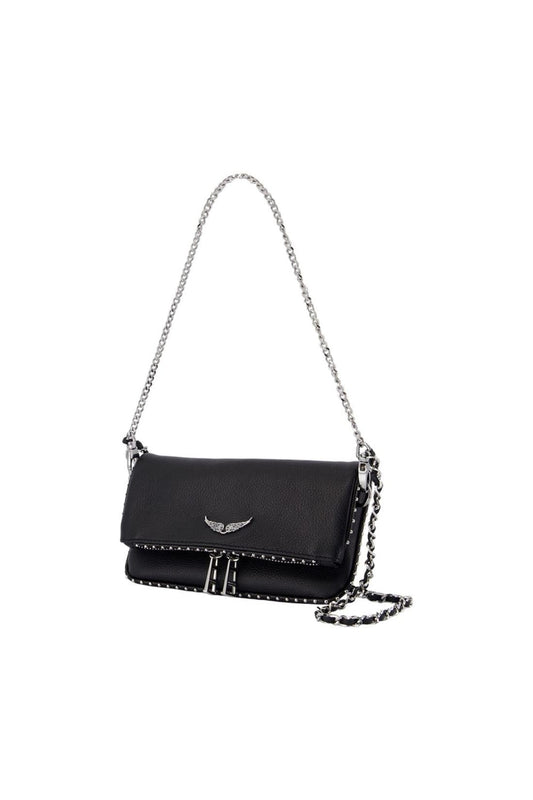 Wallet On Chain Rock Nano - Zadig & Voltaire - Leder - Schwarz