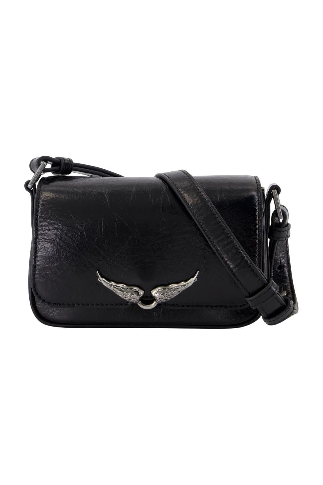 Le Zazi Schultertasche - Zadig & Voltaire - Leder - Schwarz