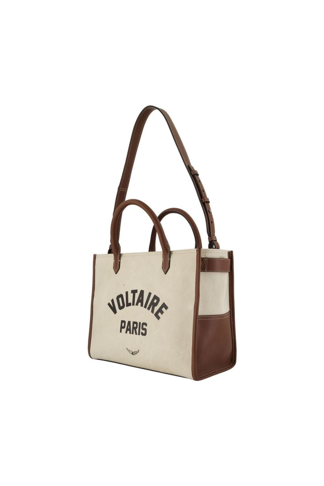 Cabas Angel Voltaire - Zadig & Voltaire - Baumwolle - Beige