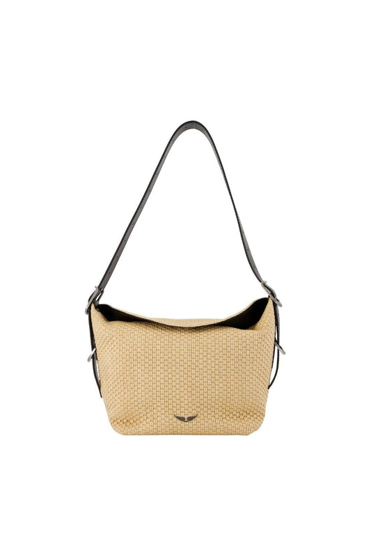 Jane Korb-Schultertasche - Zadig & Voltaire - Baumwolle - Beige
