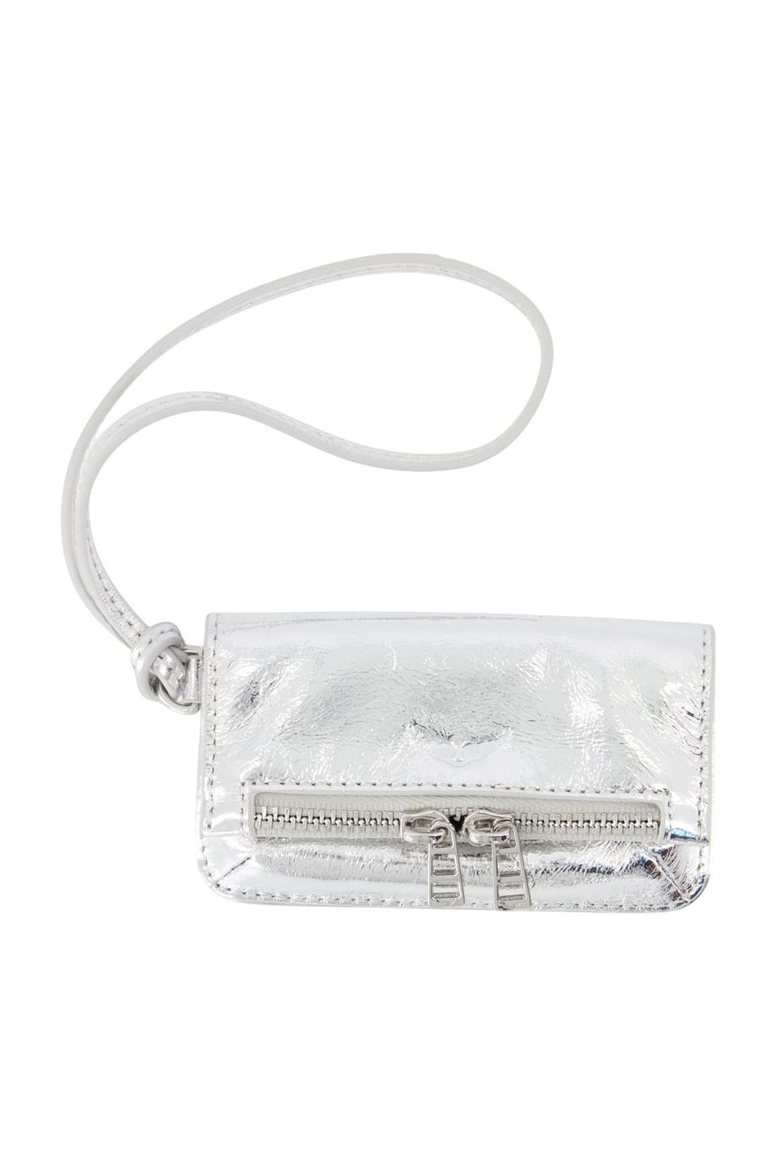 Rock Keyring Kartenhalter - Zadig & Voltaire - Leder - Silber