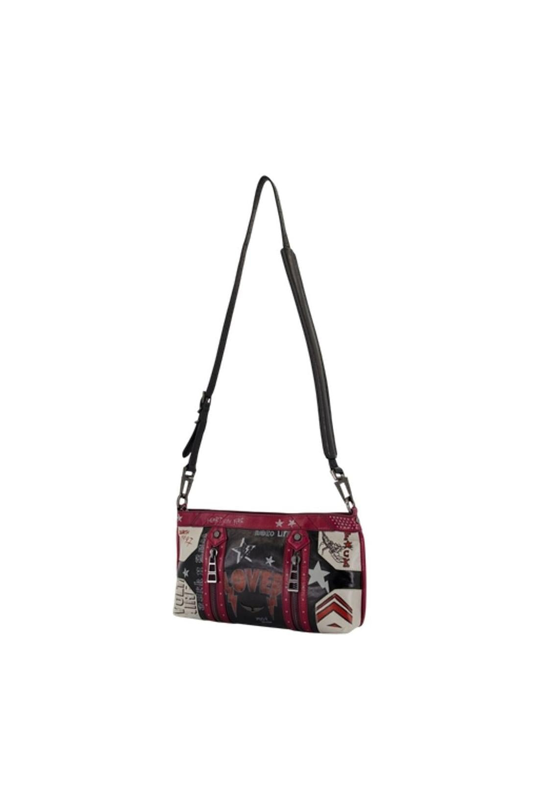 Sunny Moody Punk Schultertasche - Zadig & Voltaire - Leder - Multi