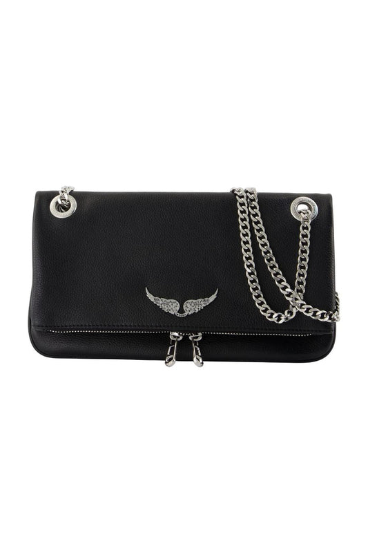Wallet On Chain Rock Ii - Zadig & Voltaire - Leder - Schwarz