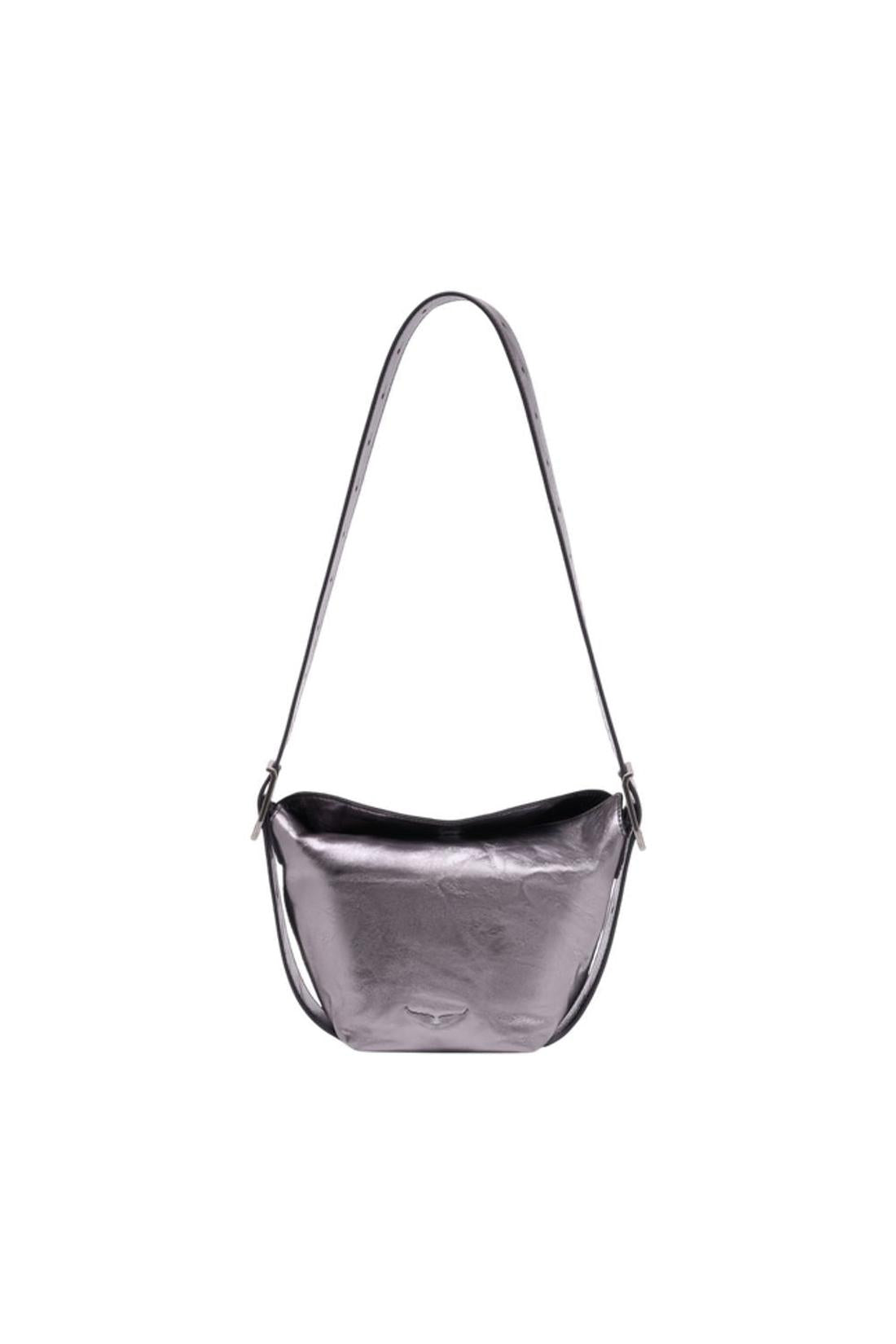 Baby Jane Vintage-Schultertasche - Zadig & Voltaire - Leder - Silber