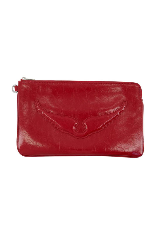 Angel Brieftasche - Zadig & Voltaire - Leder - Rot