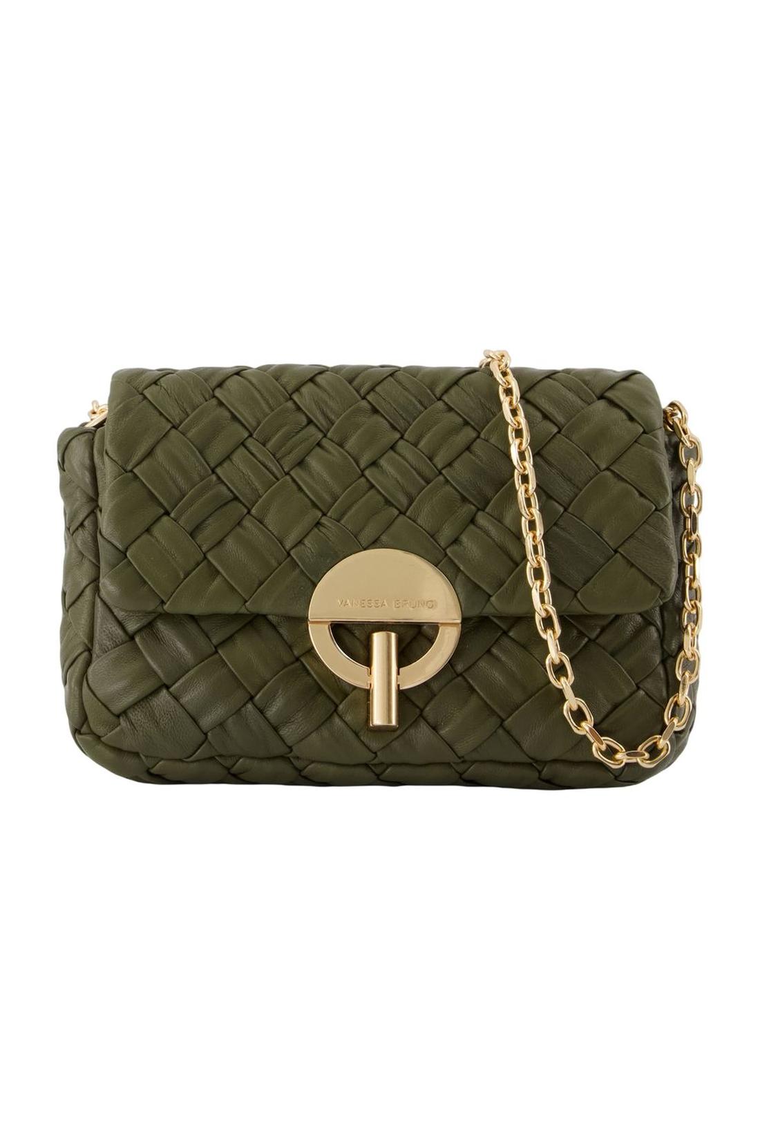 Nano Moon Schultertasche - Vanessa Bruno - Leder - Braun