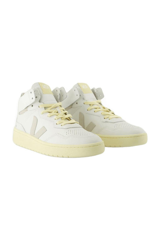 Sneakers V-95 - Veja - Leder - Weiß