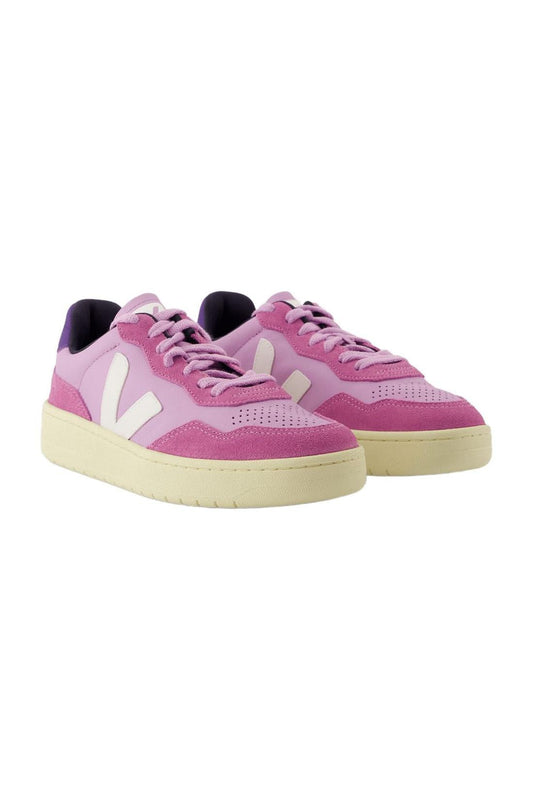 Sneakers V-90 - Veja - Leder - Pink