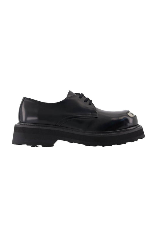 New Kenzo Smile Derbys - Kenzo - Leder - Schwarz