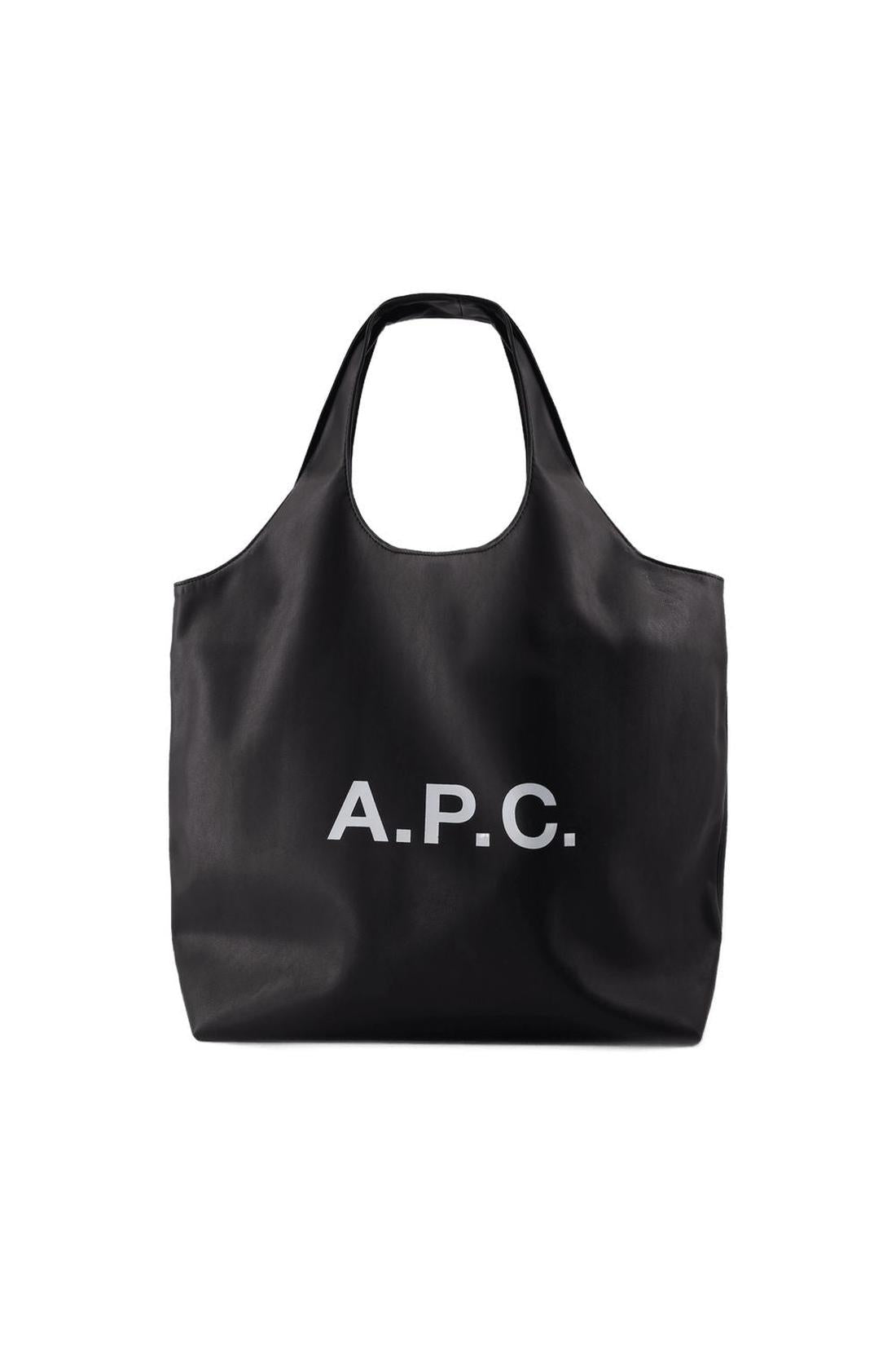 Tote Ninon - A.P.C. - Kunstleder - Schwarz