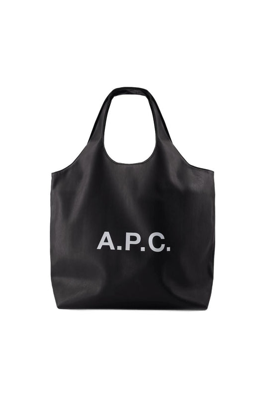 Tote Ninon - A.P.C. - Kunstleder - Schwarz