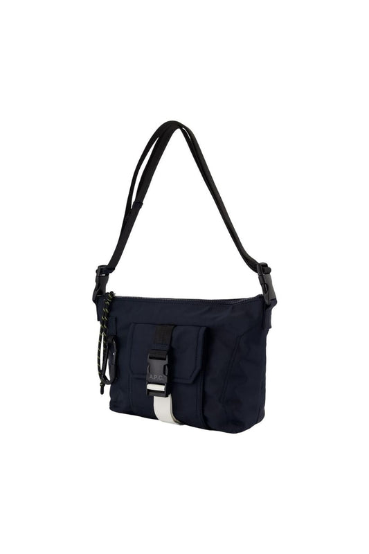 Trek Schultertasche - A.P.C. - Nylon - Blau