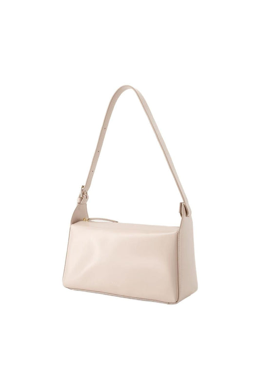 Virginie Baguette Tasche - A.P.C. - Leder - Moon Grey