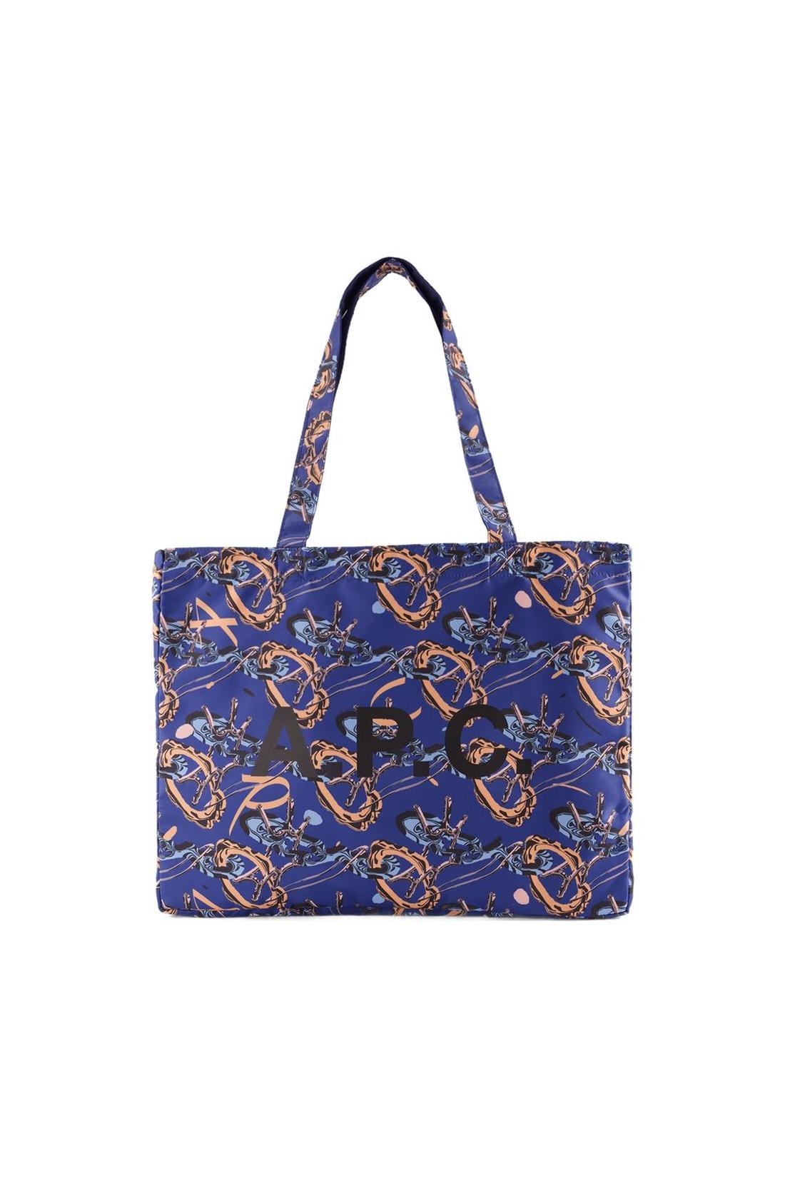 Diane Reversible Cabas - A.P.C. - Synthetik - Blau