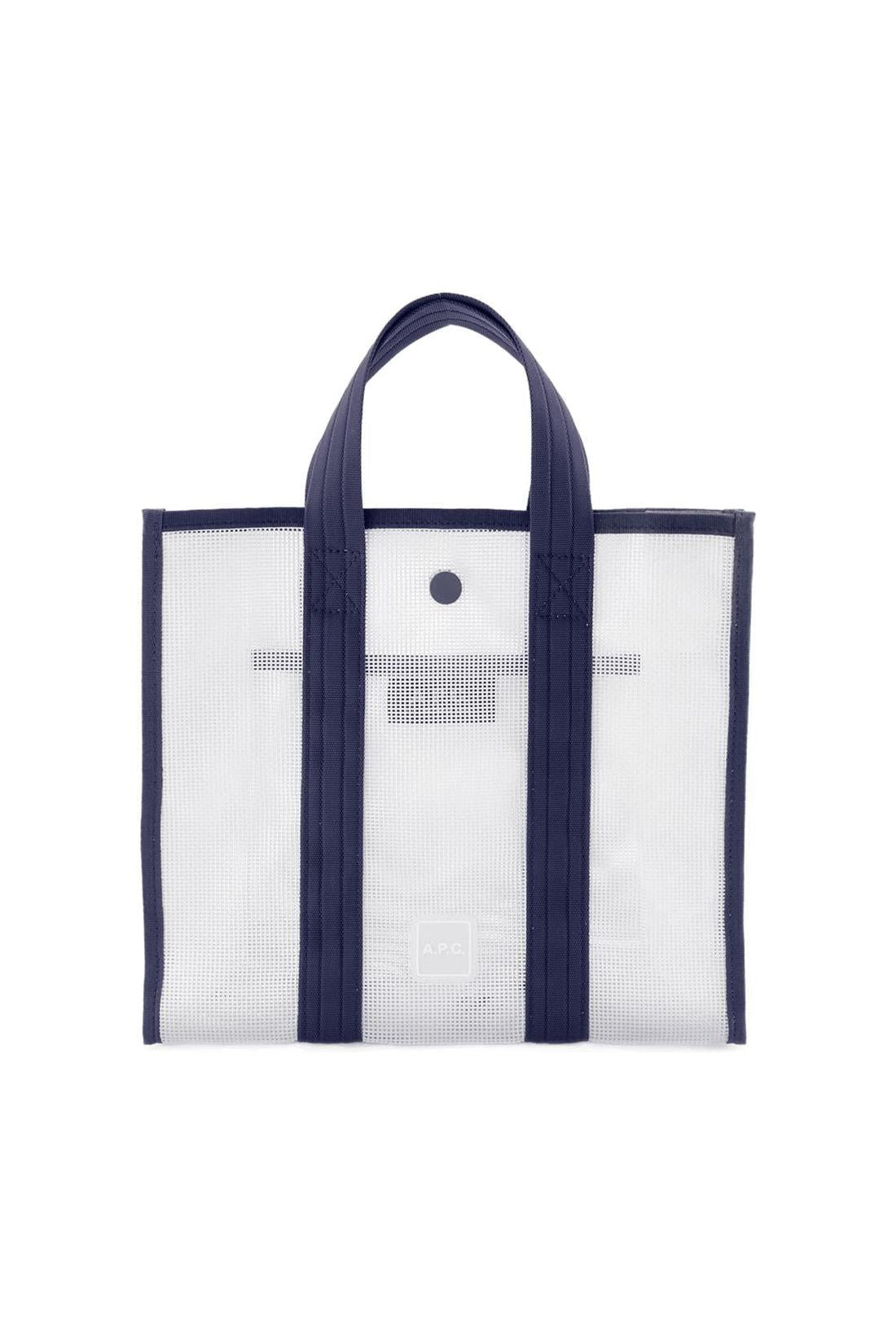 Cabas Louise Small - A.P.C. - Pvc - Blau