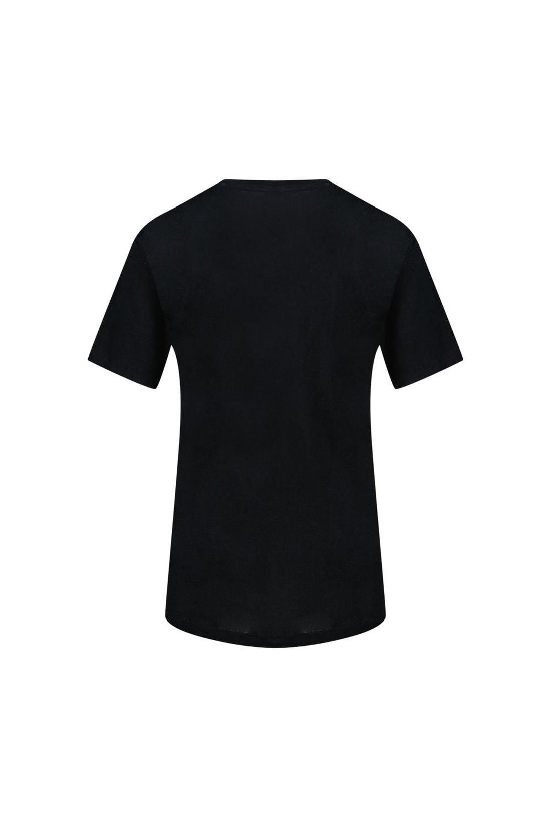 Zewel Gz T-Shirt - Isabel Marant - Leinen - Schwarz