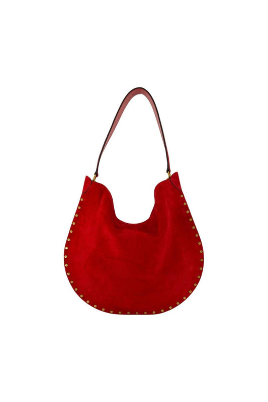 Oskan Soft Ga Schultertasche - Isabel Marant - Leder - Rot