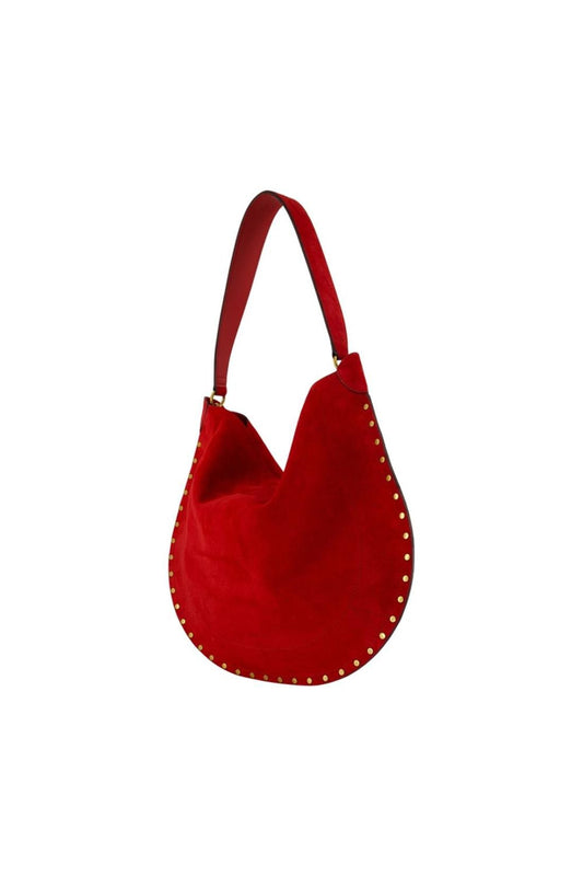Oskan Soft Ga Schultertasche - Isabel Marant - Leder - Rot