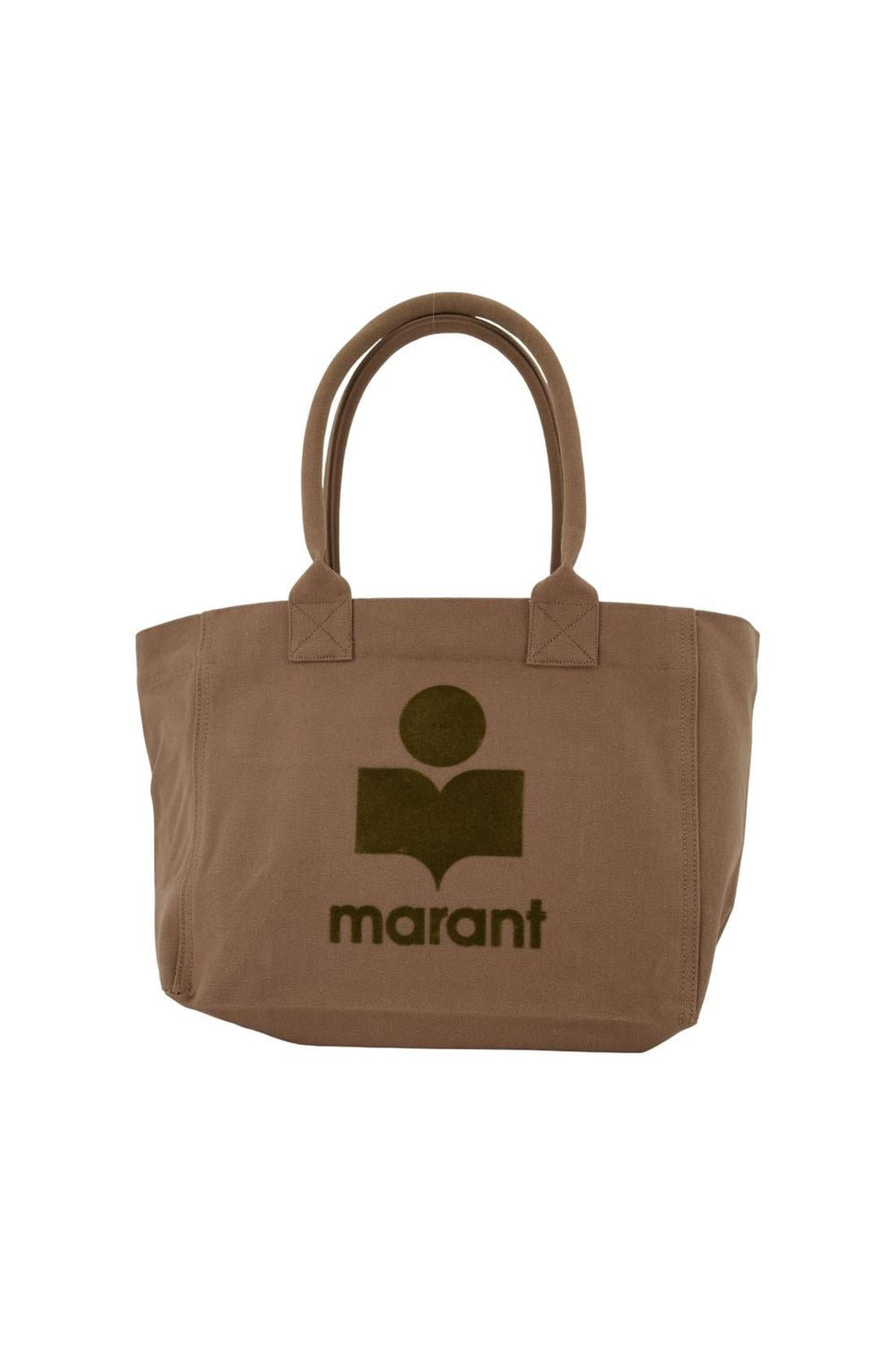 Einkaufstasche Yenky Gz - Isabel Marant - Baumwolle - Khaki