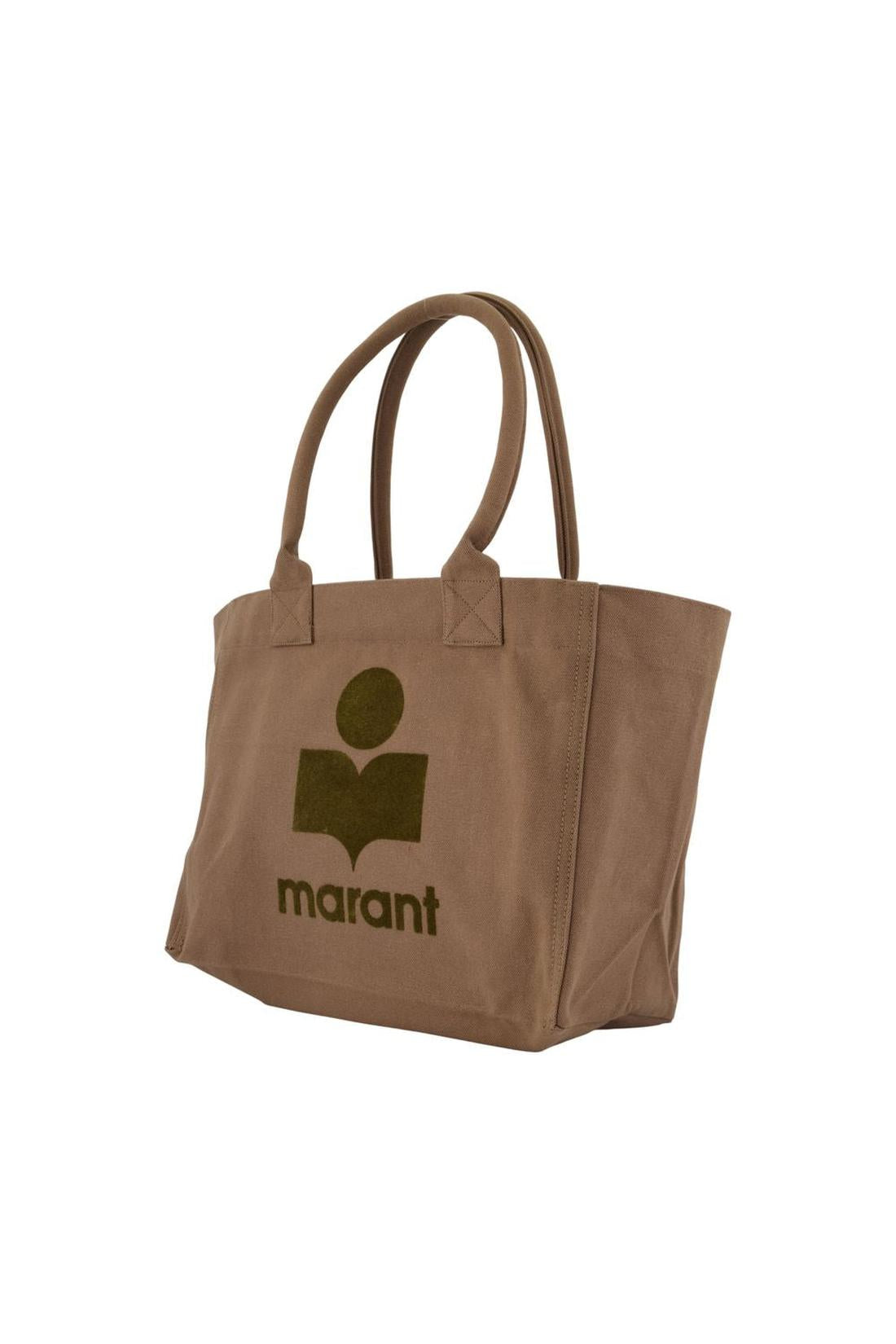 Einkaufstasche Yenky Gz - Isabel Marant - Baumwolle - Khaki