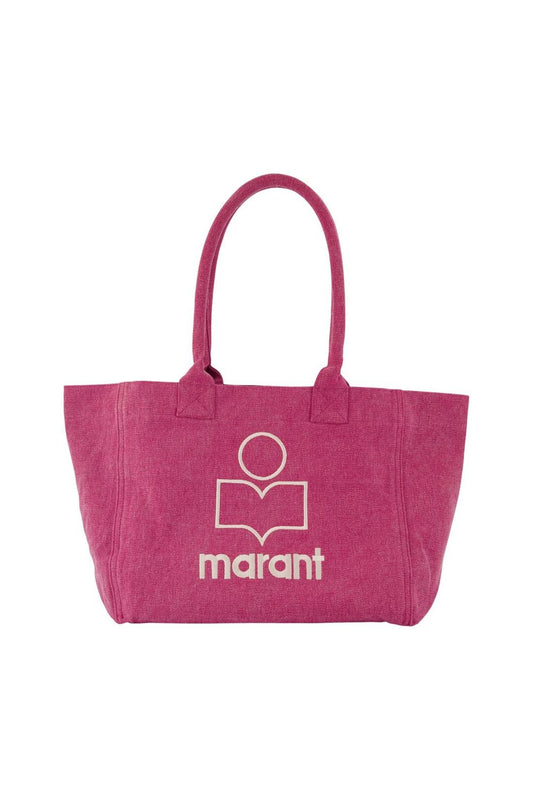 Cabas Yenky Zipped Gz - Isabel Marant - Baumwolle - Rosa